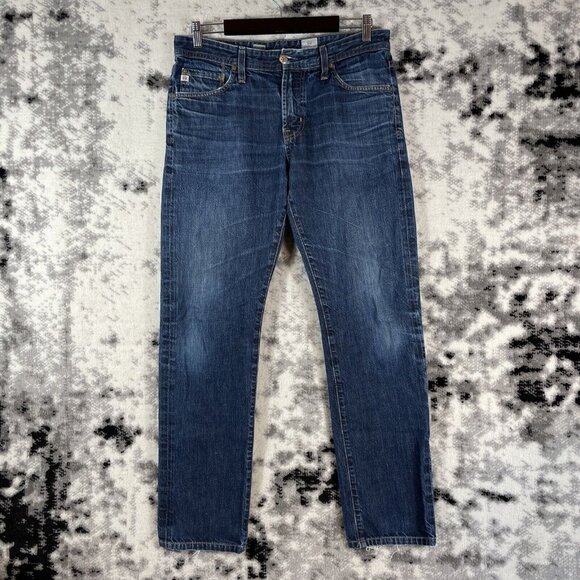 Adriano Goldschmied The‎ Graduate Jeans Mens Size 32x31 Medium Wash Cotton - Picture 1 of 13